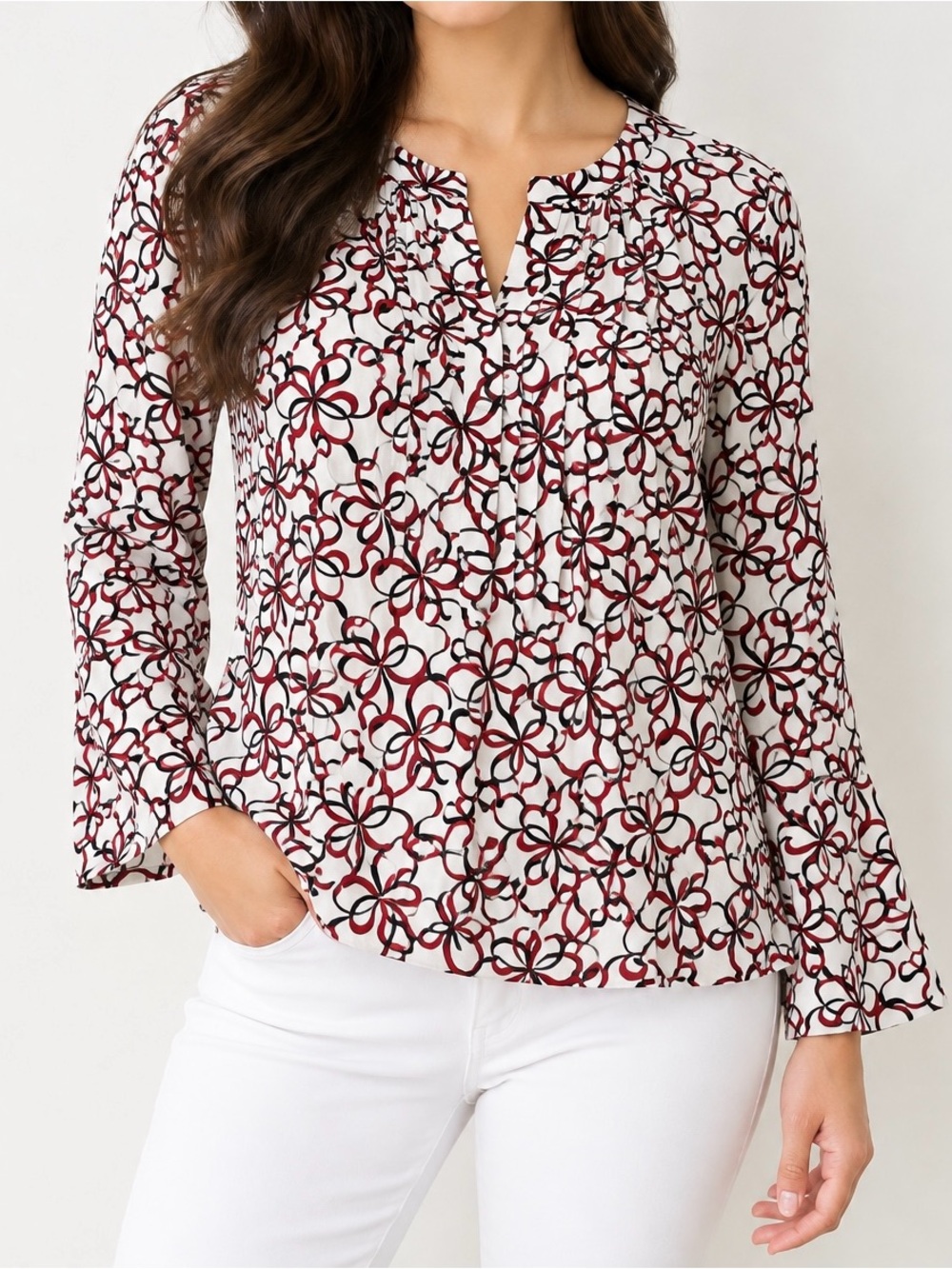 Nautica Jeans long-sleeve blouse. New, medium